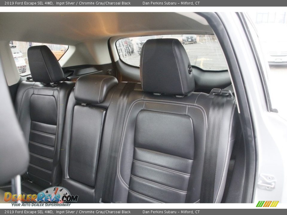 2019 Ford Escape SEL 4WD Ingot Silver / Chromite Gray/Charcoal Black Photo #12