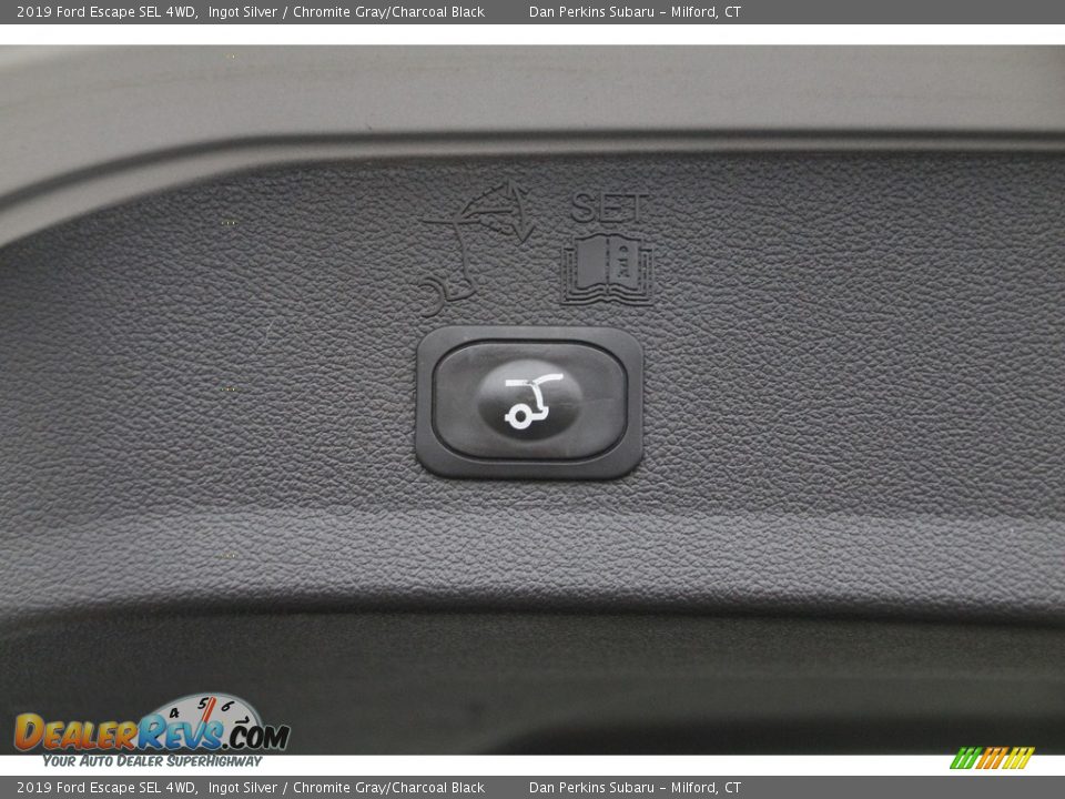 2019 Ford Escape SEL 4WD Ingot Silver / Chromite Gray/Charcoal Black Photo #14