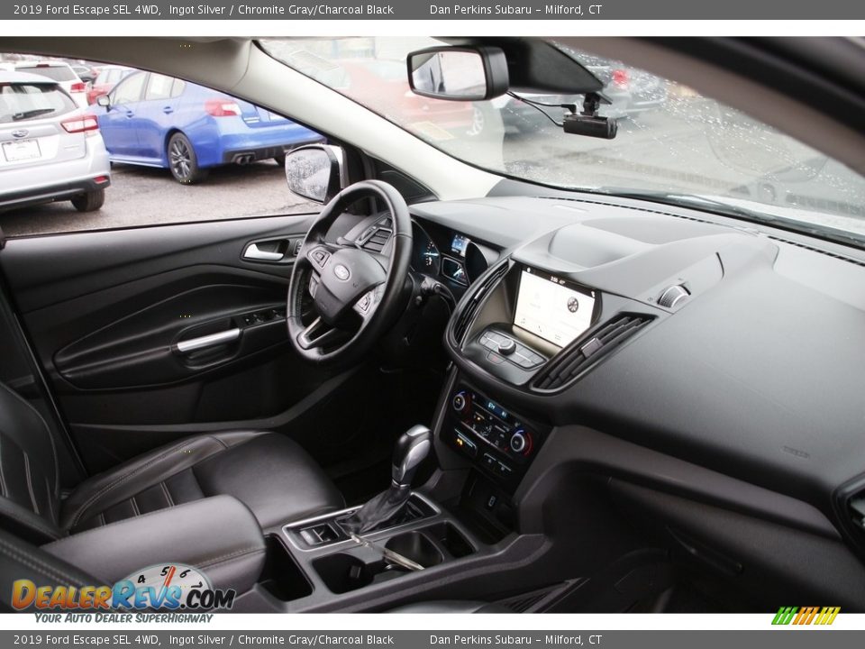 2019 Ford Escape SEL 4WD Ingot Silver / Chromite Gray/Charcoal Black Photo #16