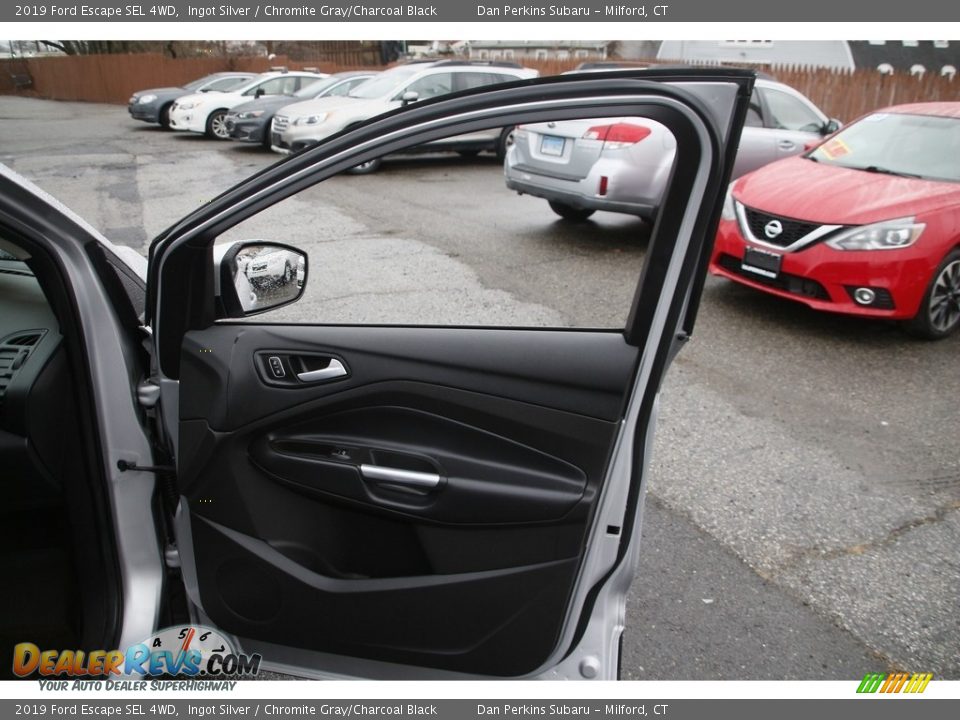 2019 Ford Escape SEL 4WD Ingot Silver / Chromite Gray/Charcoal Black Photo #17