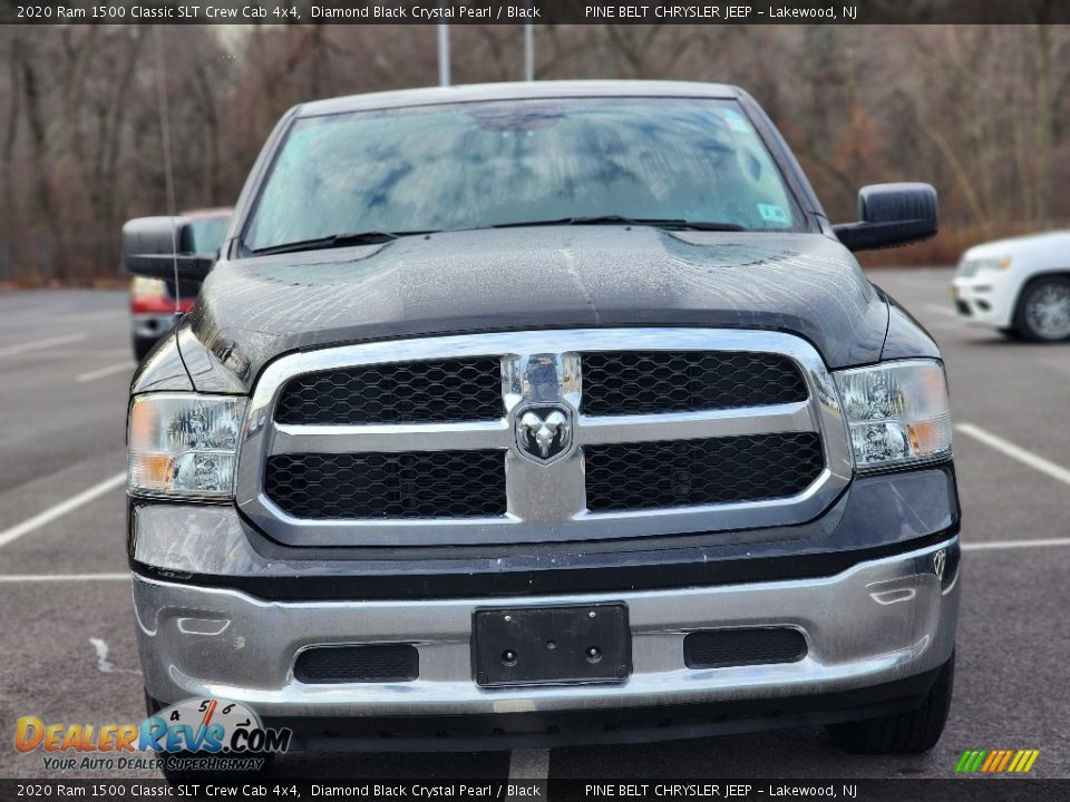 2020 Ram 1500 Classic SLT Crew Cab 4x4 Diamond Black Crystal Pearl / Black Photo #2