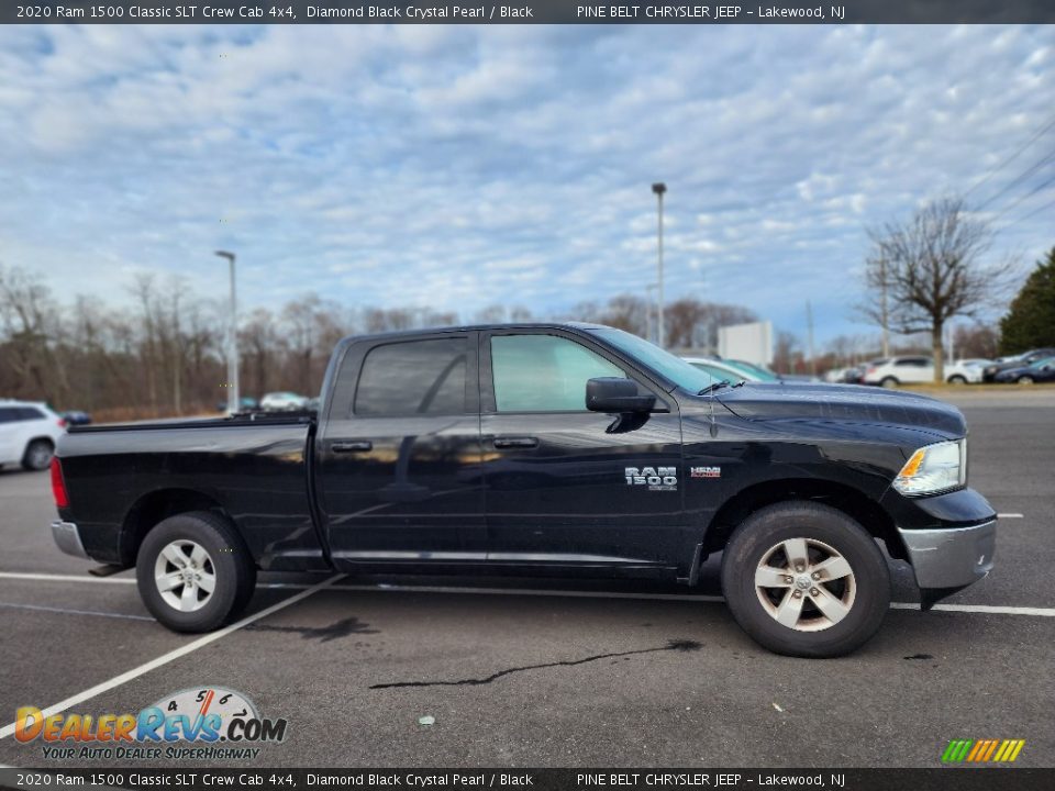 2020 Ram 1500 Classic SLT Crew Cab 4x4 Diamond Black Crystal Pearl / Black Photo #4