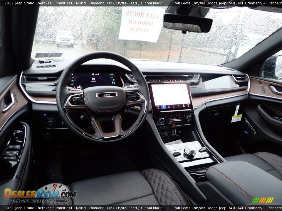 Front Seat of 2022 Jeep Grand Cherokee Summit 4XE Hybrid Photo #13