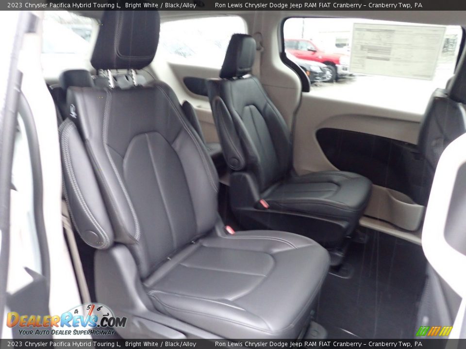 Rear Seat of 2023 Chrysler Pacifica Hybrid Touring L Photo #11