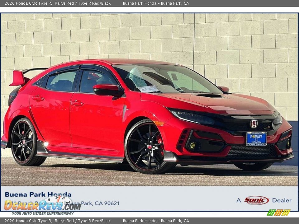 2020 Honda Civic Type R Rallye Red / Type R Red/Black Photo #1