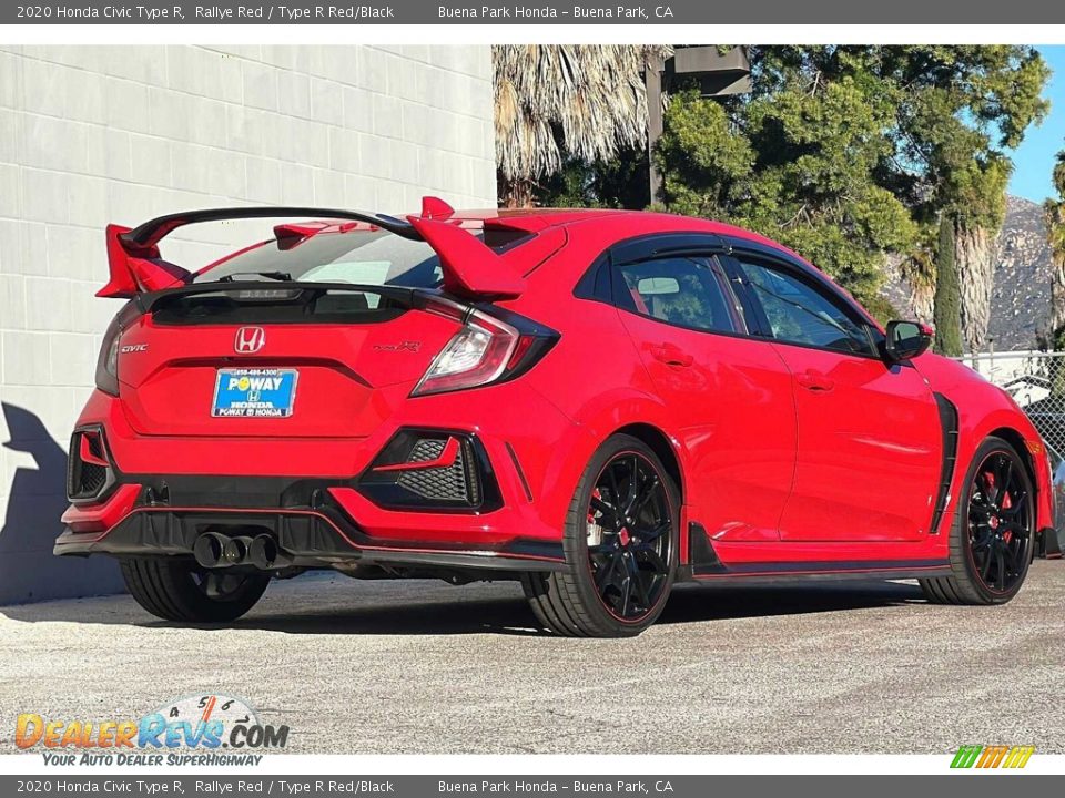 2020 Honda Civic Type R Rallye Red / Type R Red/Black Photo #4