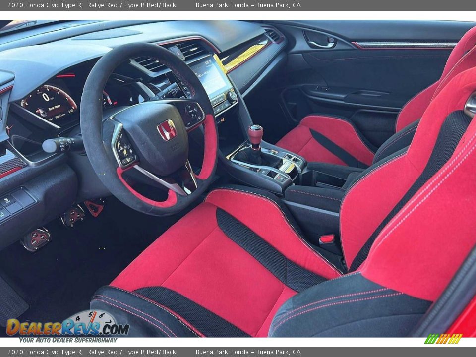 Front Seat of 2020 Honda Civic Type R Photo #10