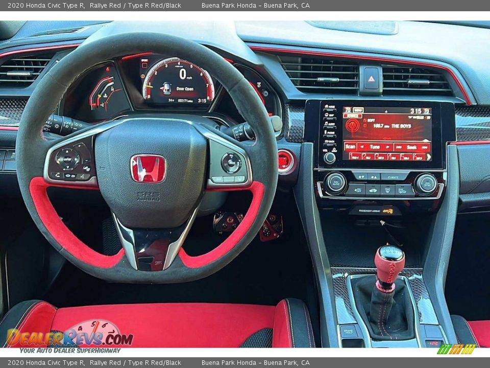 Dashboard of 2020 Honda Civic Type R Photo #15