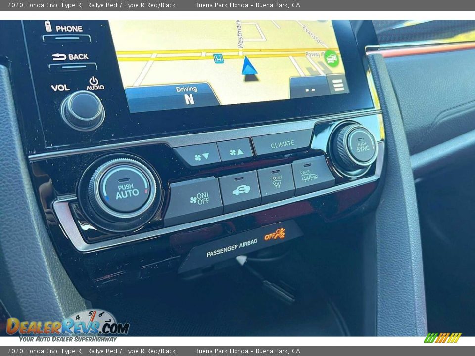 Controls of 2020 Honda Civic Type R Photo #22