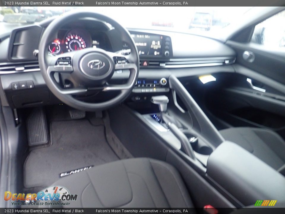 2023 Hyundai Elantra SEL Fluid Metal / Black Photo #13
