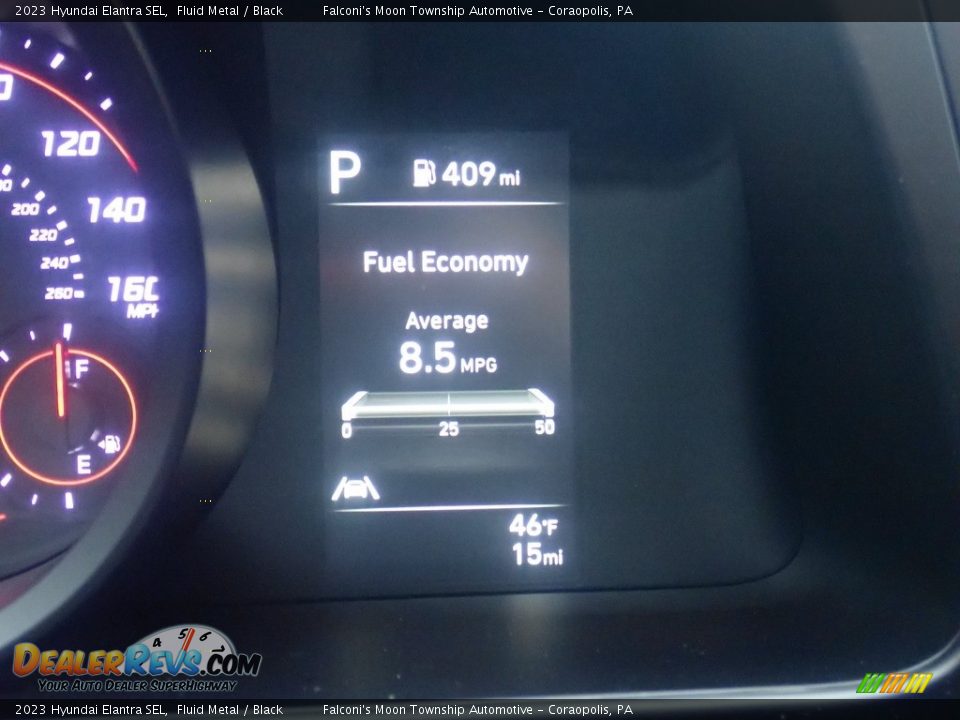 2023 Hyundai Elantra SEL Fluid Metal / Black Photo #19