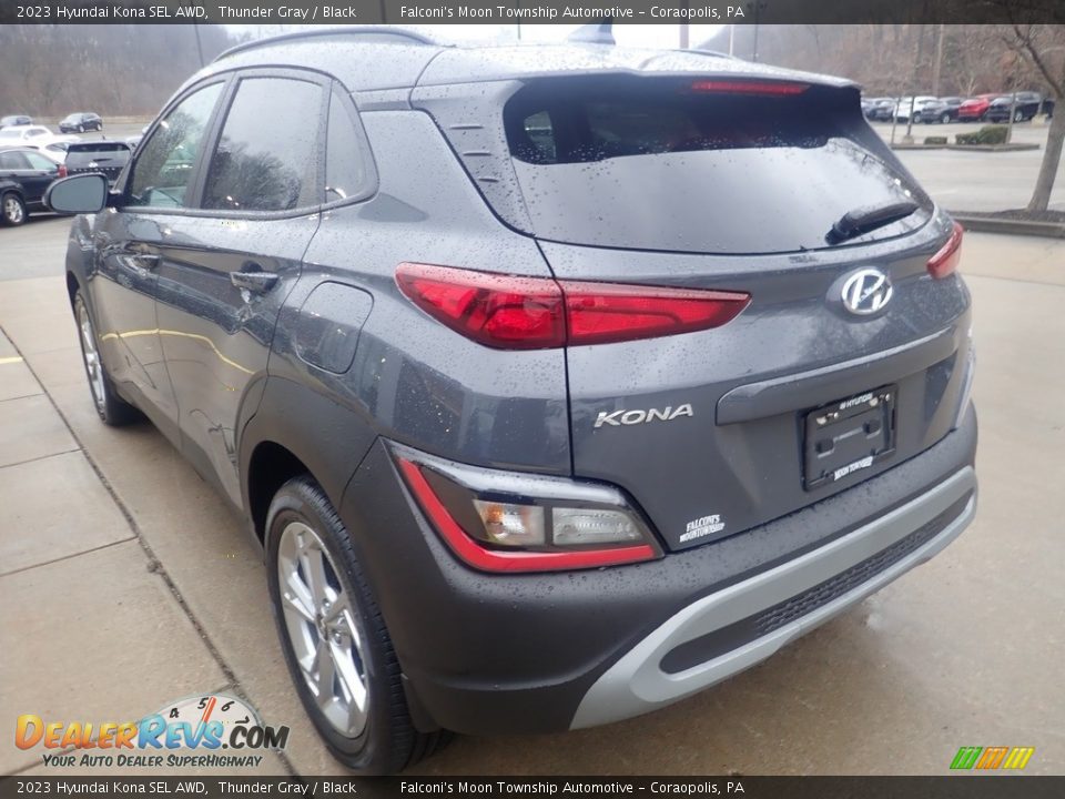 2023 Hyundai Kona SEL AWD Thunder Gray / Black Photo #5