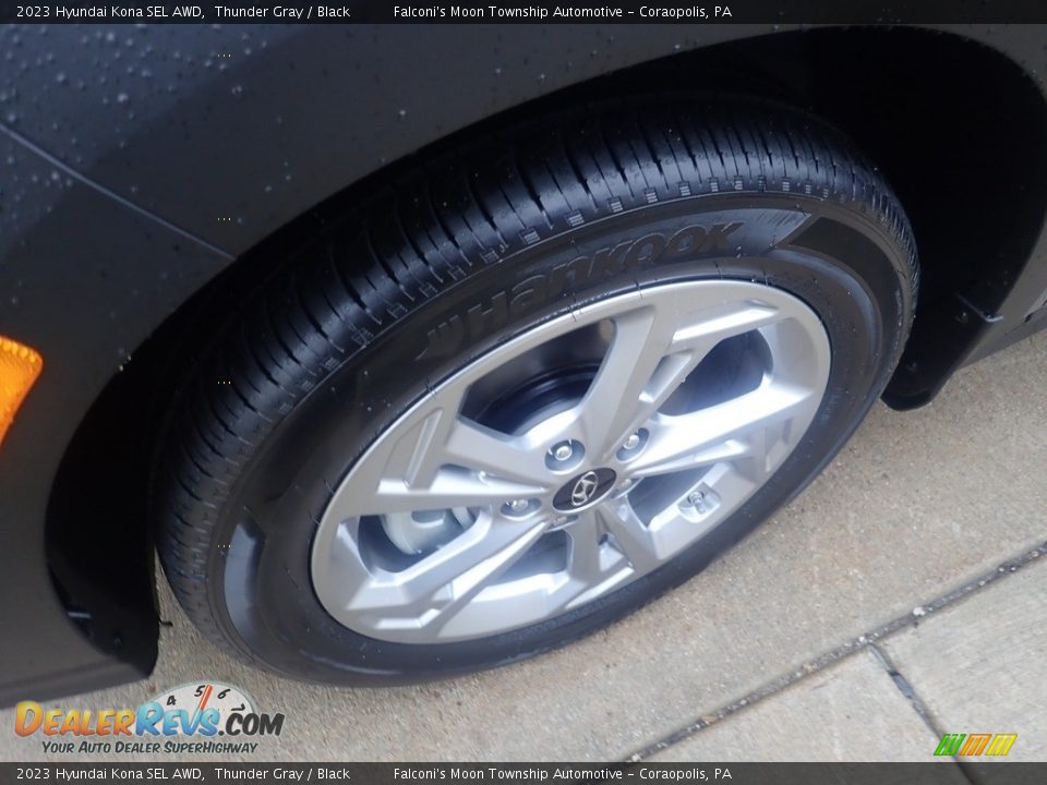 2023 Hyundai Kona SEL AWD Thunder Gray / Black Photo #10