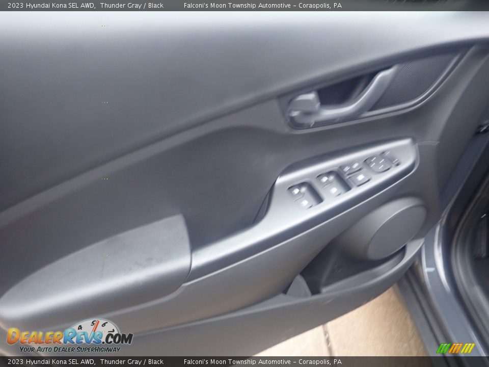 2023 Hyundai Kona SEL AWD Thunder Gray / Black Photo #14