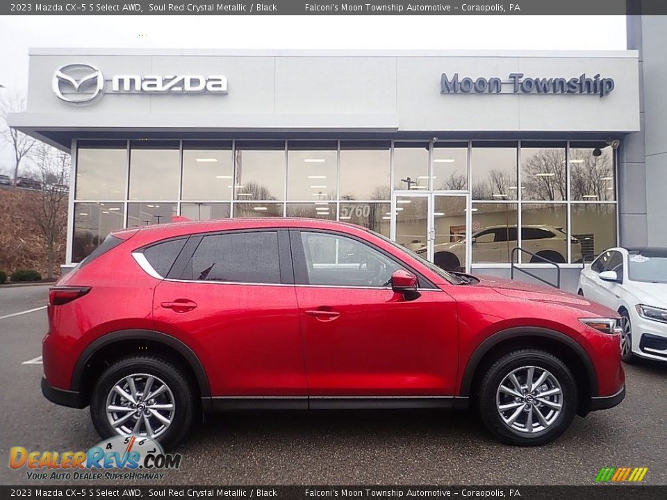 2023 Mazda CX-5 S Select AWD Soul Red Crystal Metallic / Black Photo #1