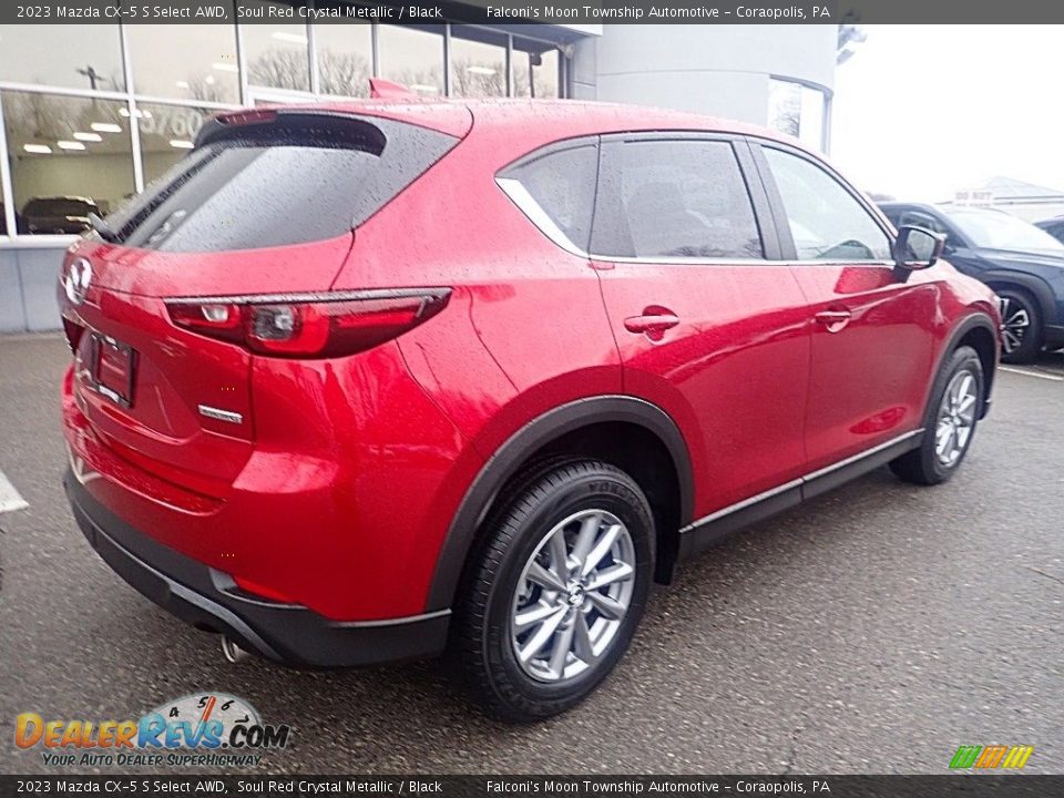 2023 Mazda CX-5 S Select AWD Soul Red Crystal Metallic / Black Photo #2