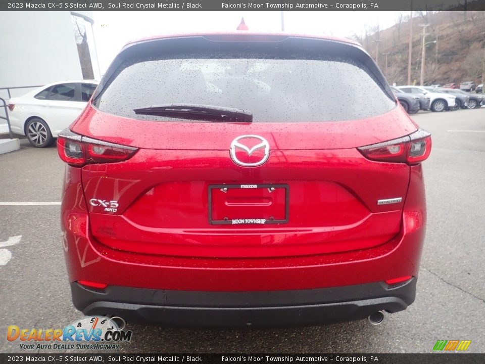 2023 Mazda CX-5 S Select AWD Soul Red Crystal Metallic / Black Photo #3