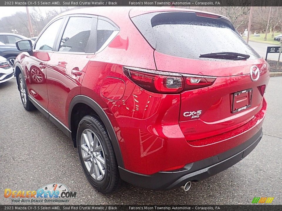 2023 Mazda CX-5 S Select AWD Soul Red Crystal Metallic / Black Photo #5