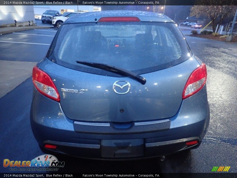 2014 Mazda Mazda2 Sport Blue Reflex / Black Photo #3