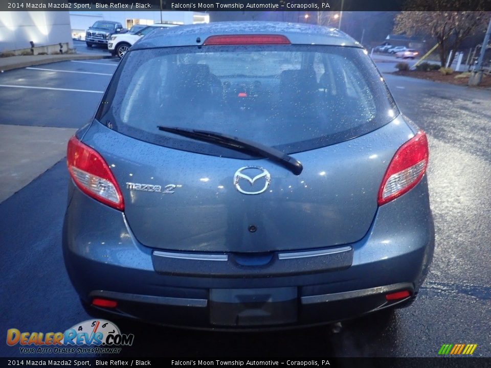 2014 Mazda Mazda2 Sport Blue Reflex / Black Photo #3