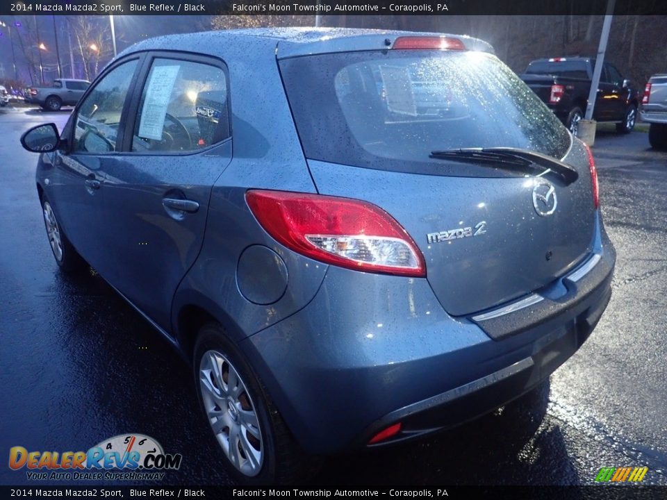 2014 Mazda Mazda2 Sport Blue Reflex / Black Photo #4