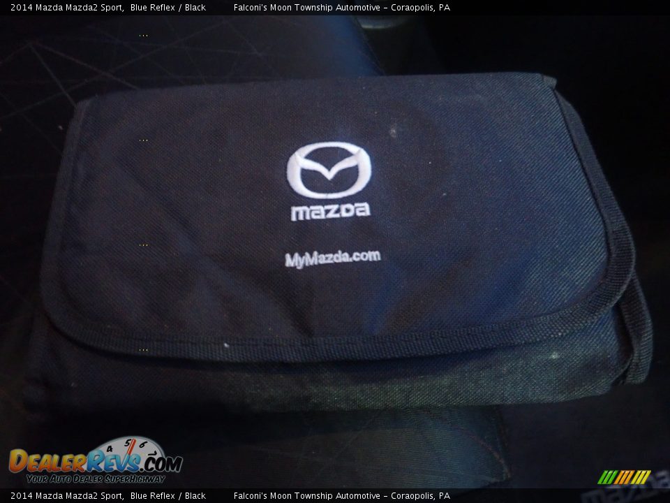 2014 Mazda Mazda2 Sport Blue Reflex / Black Photo #13