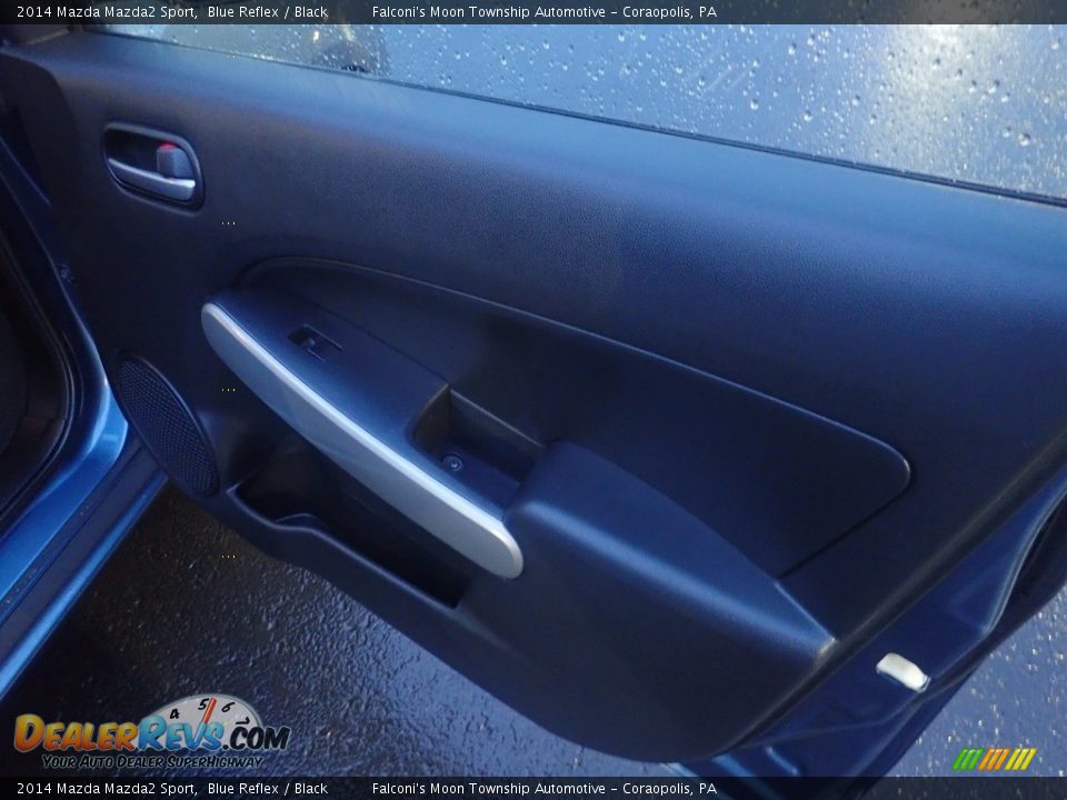 2014 Mazda Mazda2 Sport Blue Reflex / Black Photo #14