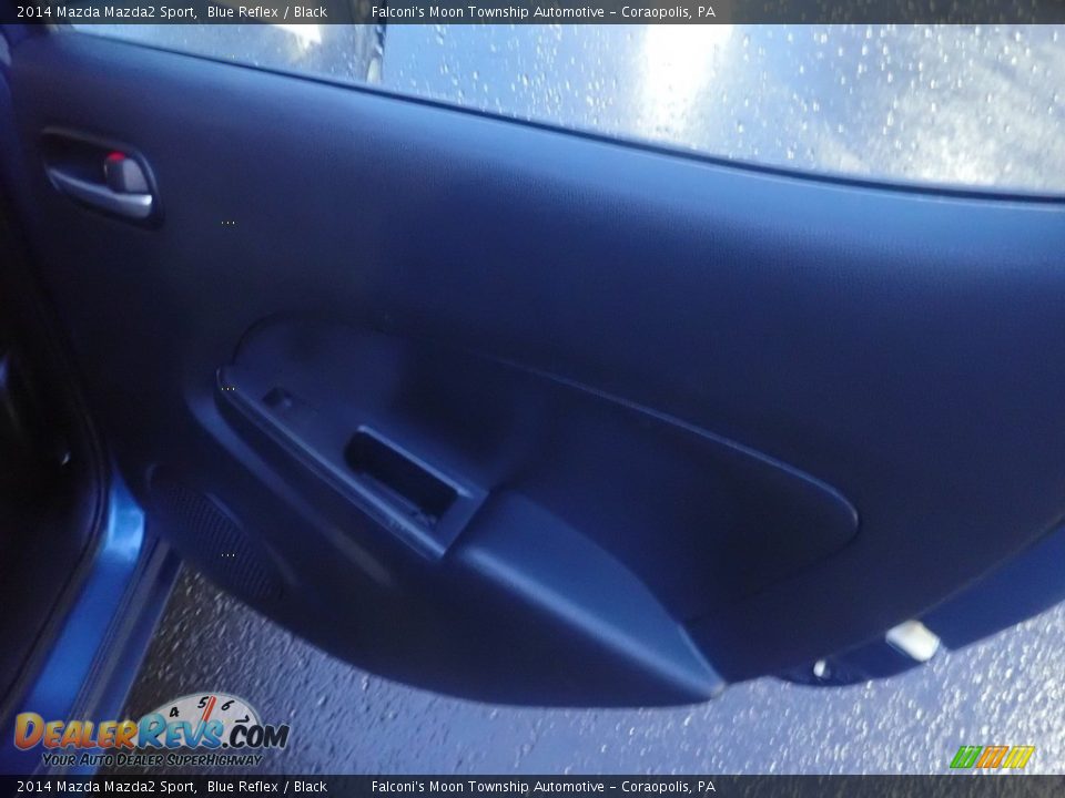 2014 Mazda Mazda2 Sport Blue Reflex / Black Photo #16