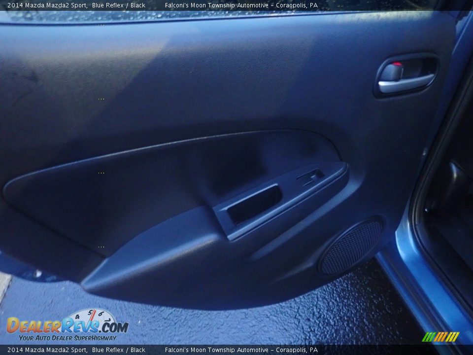 2014 Mazda Mazda2 Sport Blue Reflex / Black Photo #21