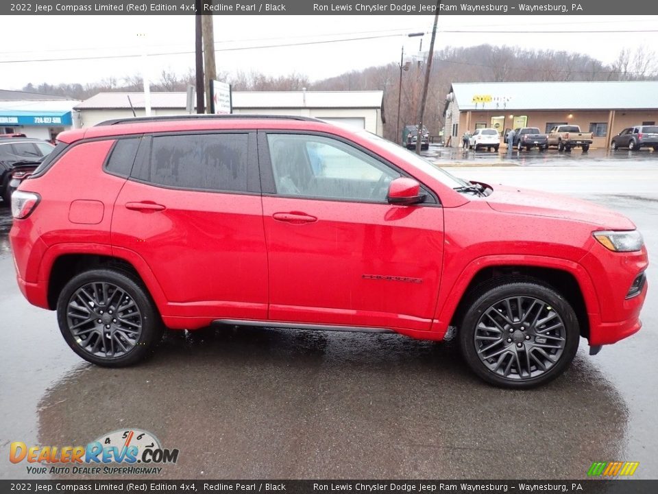 Redline Pearl 2022 Jeep Compass Limited (Red) Edition 4x4 Photo #7