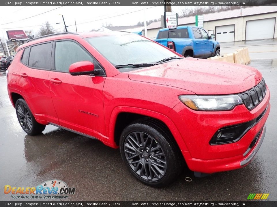 Redline Pearl 2022 Jeep Compass Limited (Red) Edition 4x4 Photo #8