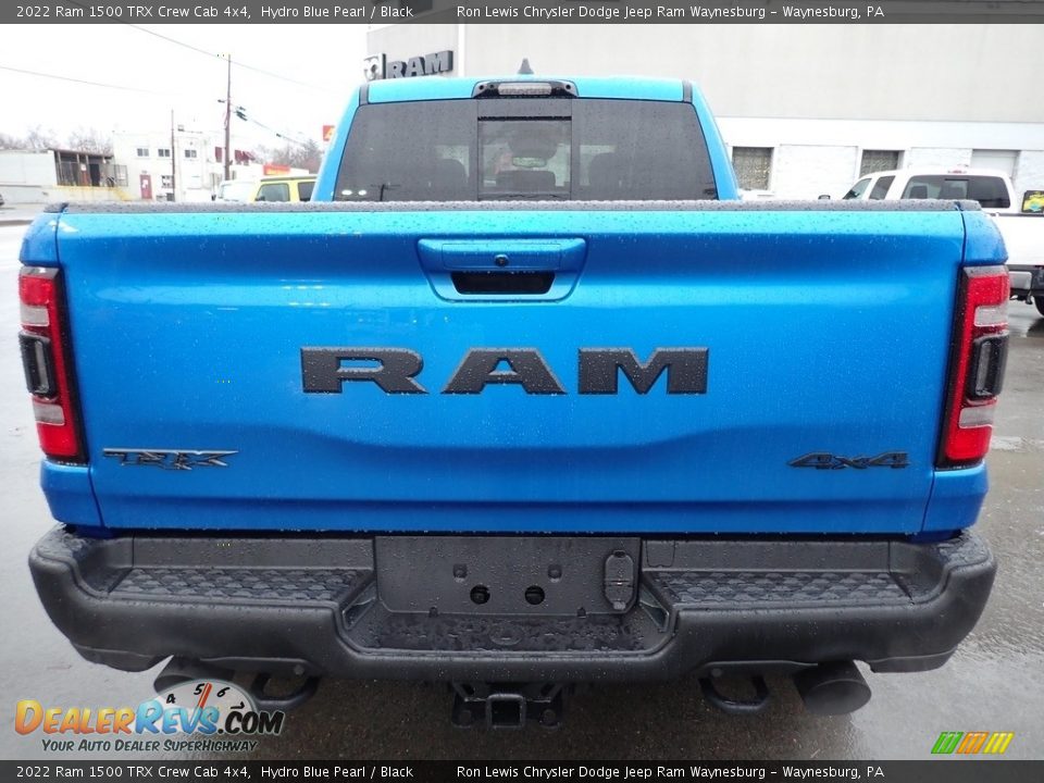 2022 Ram 1500 TRX Crew Cab 4x4 Hydro Blue Pearl / Black Photo #4