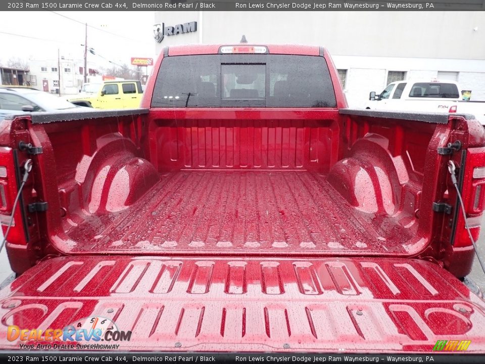 2023 Ram 1500 Laramie Crew Cab 4x4 Delmonico Red Pearl / Black Photo #5