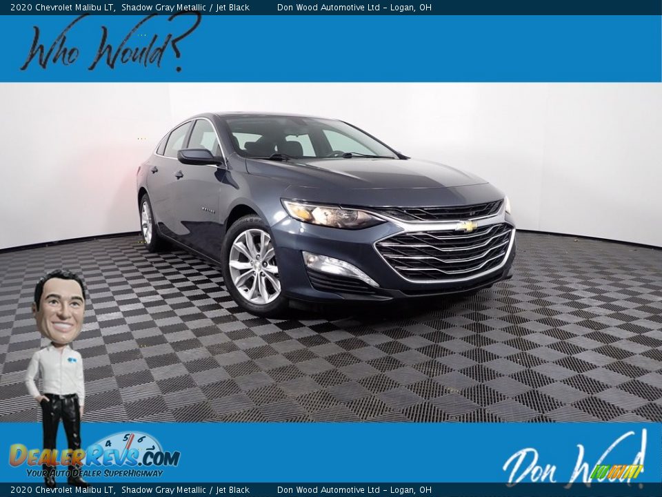 2020 Chevrolet Malibu LT Shadow Gray Metallic / Jet Black Photo #1