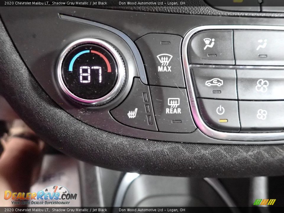 2020 Chevrolet Malibu LT Shadow Gray Metallic / Jet Black Photo #4