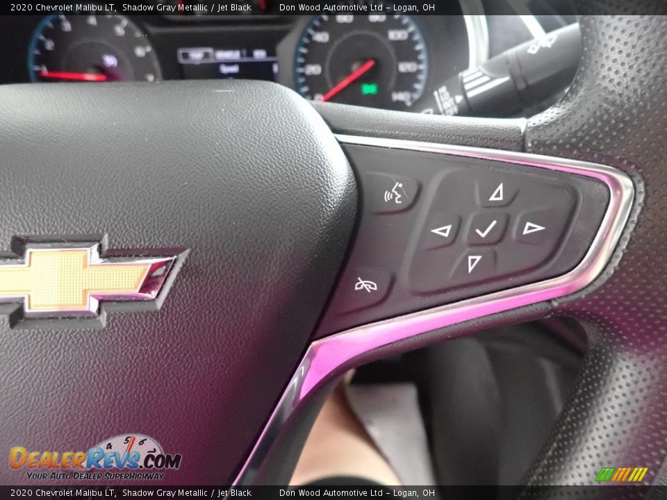 2020 Chevrolet Malibu LT Shadow Gray Metallic / Jet Black Photo #19