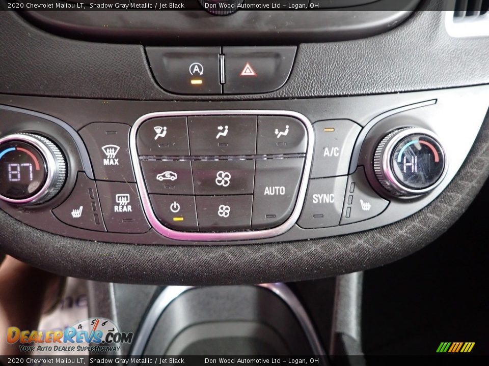 2020 Chevrolet Malibu LT Shadow Gray Metallic / Jet Black Photo #21