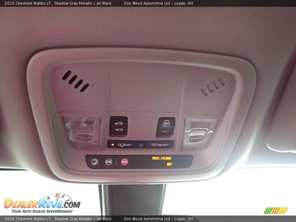 2020 Chevrolet Malibu LT Shadow Gray Metallic / Jet Black Photo #24