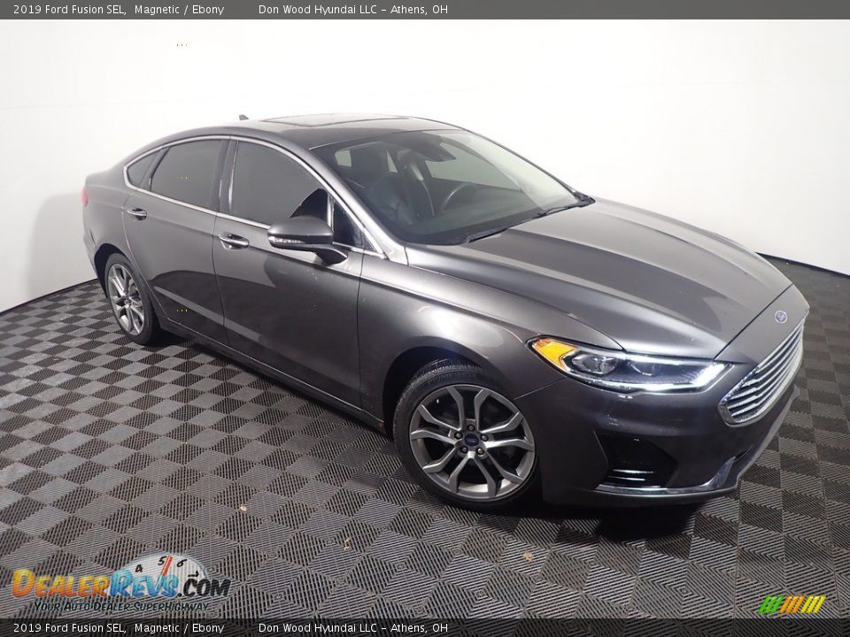 2019 Ford Fusion SEL Magnetic / Ebony Photo #4