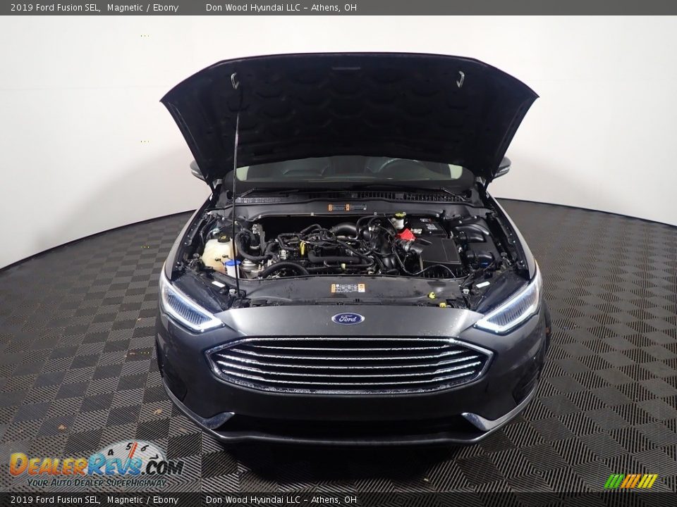 2019 Ford Fusion SEL Magnetic / Ebony Photo #7