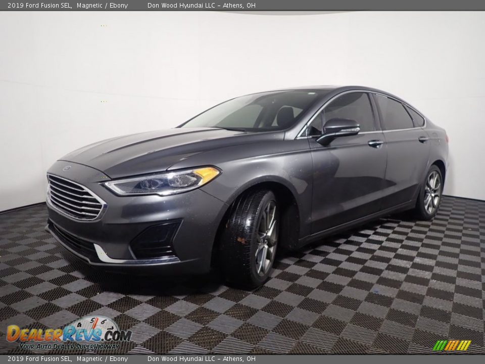 2019 Ford Fusion SEL Magnetic / Ebony Photo #9