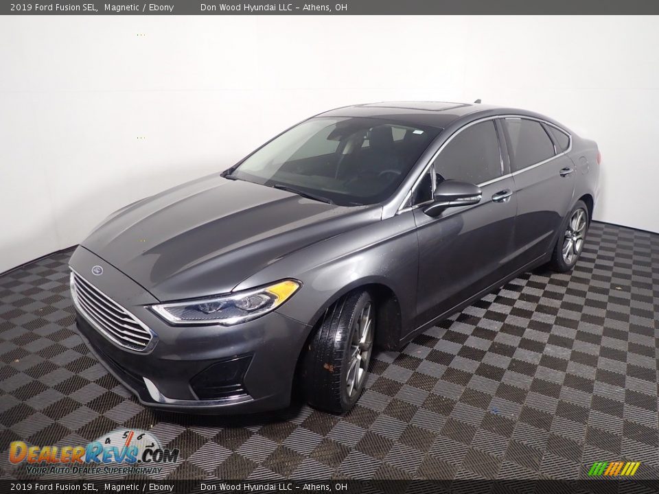 2019 Ford Fusion SEL Magnetic / Ebony Photo #10