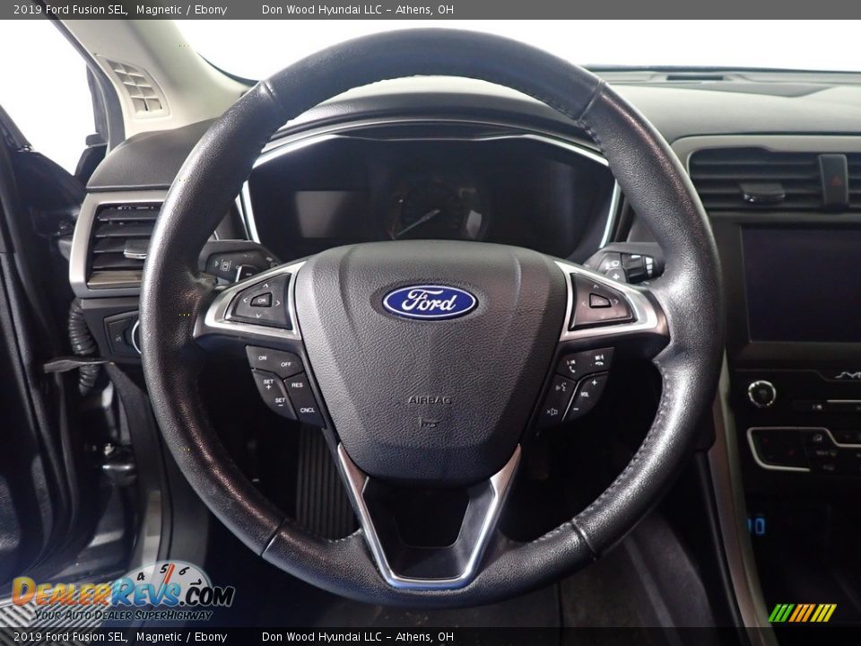 2019 Ford Fusion SEL Magnetic / Ebony Photo #26