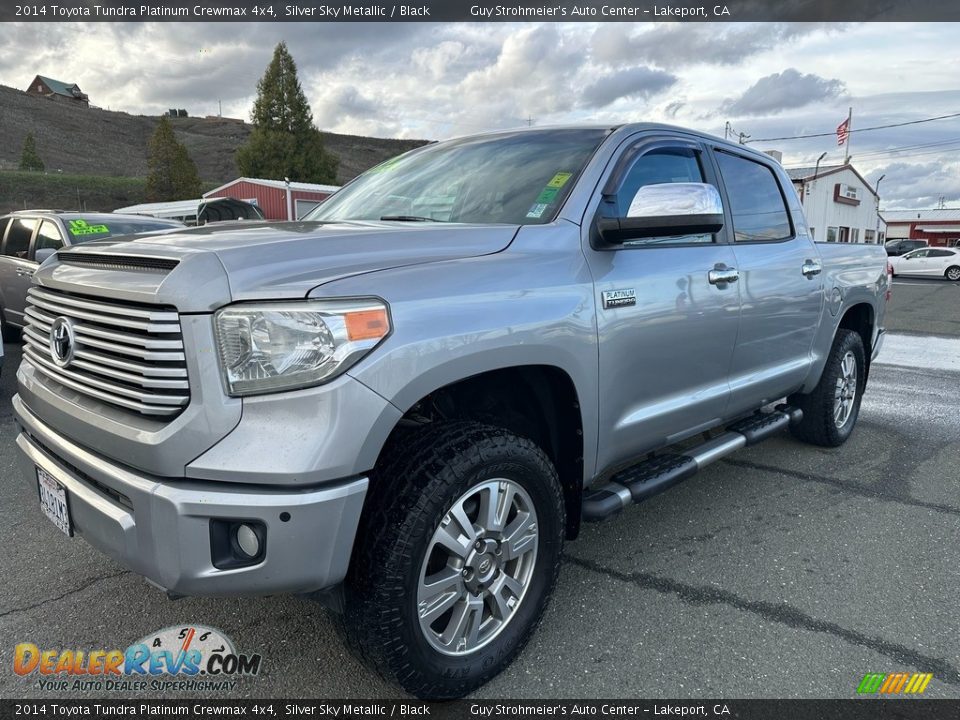 Front 3/4 View of 2014 Toyota Tundra Platinum Crewmax 4x4 Photo #3