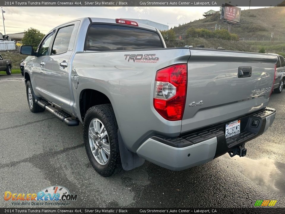 Silver Sky Metallic 2014 Toyota Tundra Platinum Crewmax 4x4 Photo #4