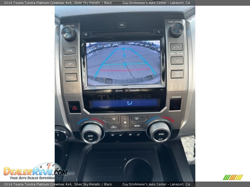 Controls of 2014 Toyota Tundra Platinum Crewmax 4x4 Photo #10