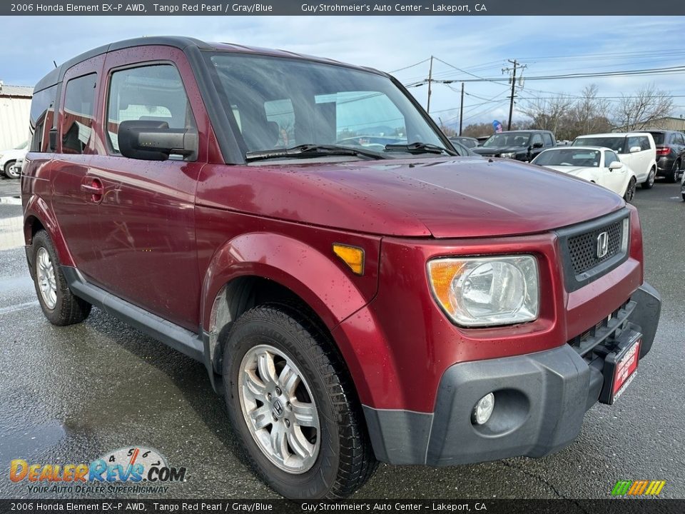 2006 Honda Element EX-P AWD Tango Red Pearl / Gray/Blue Photo #1