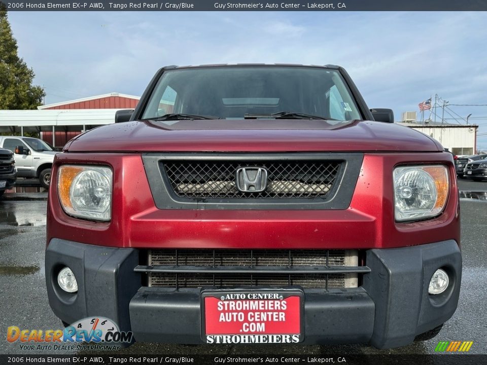 2006 Honda Element EX-P AWD Tango Red Pearl / Gray/Blue Photo #2