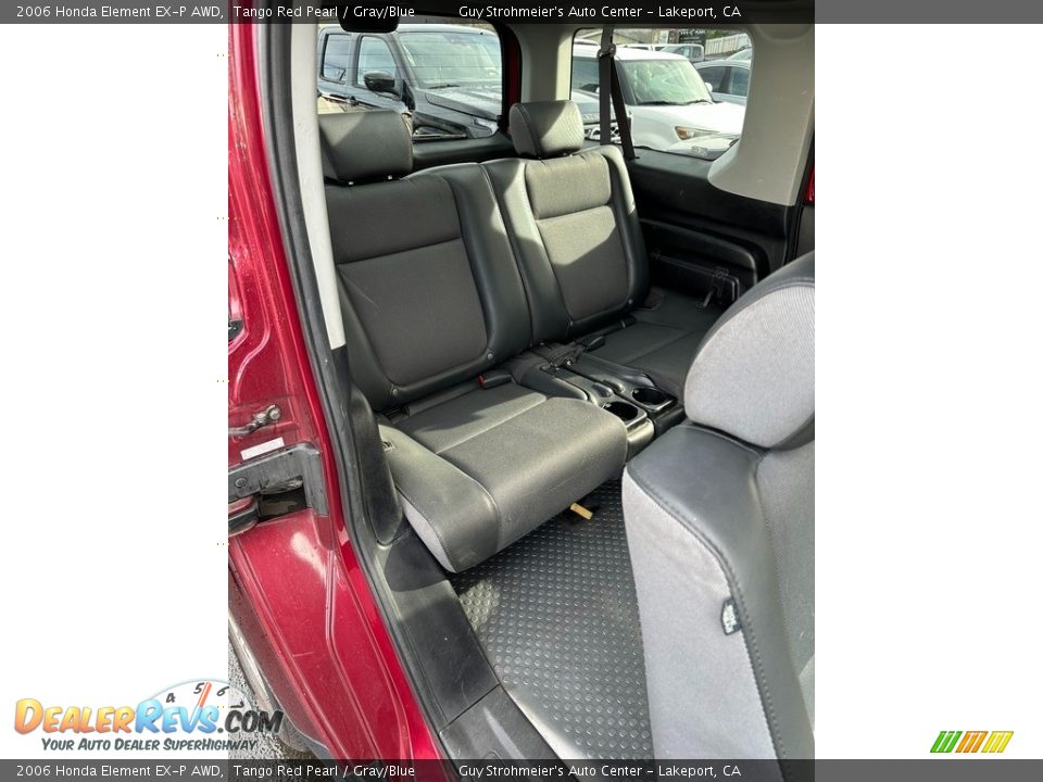 2006 Honda Element EX-P AWD Tango Red Pearl / Gray/Blue Photo #13