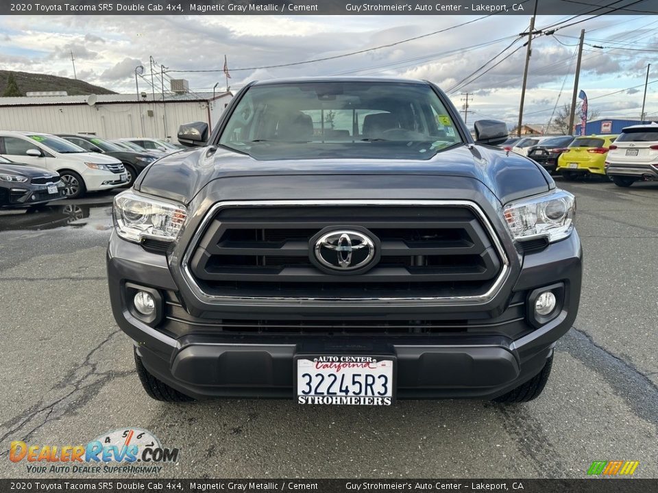 2020 Toyota Tacoma SR5 Double Cab 4x4 Magnetic Gray Metallic / Cement Photo #2